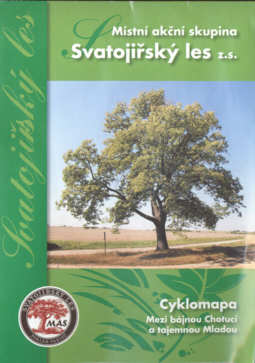 Mezi bájnou Chotucí a tajemnou Mladou : cyklomapa