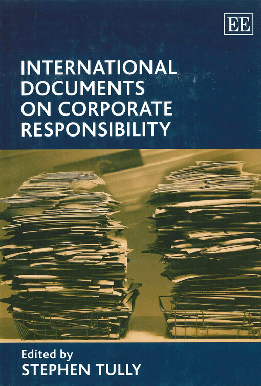 International documents on corporate responsibility