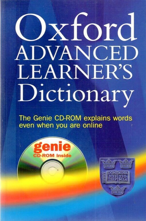 Oxford advanced learner's dictionary of current English
