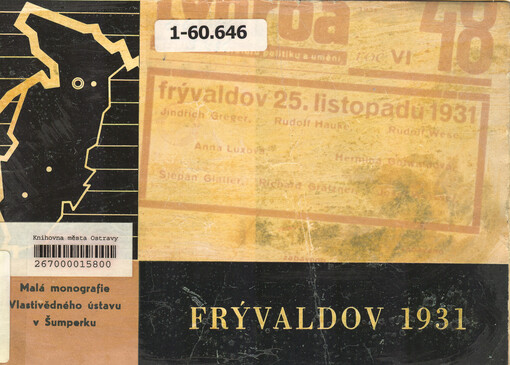 Frývaldov 1931