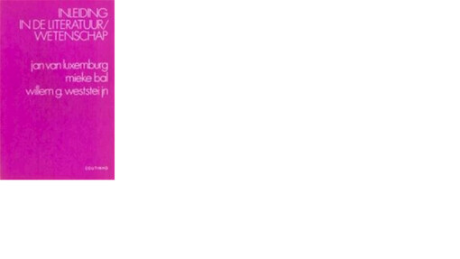 Inleiding in de literatuurwetenschap (Dutch Edition)