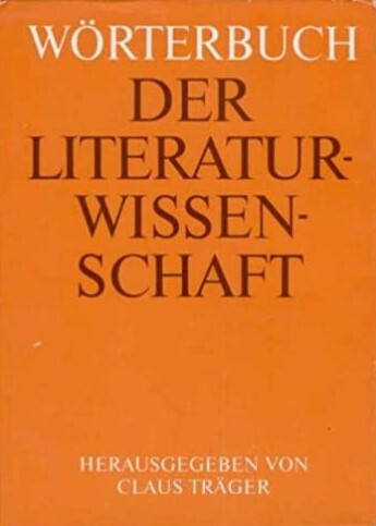 Wörterbuch der Literaturwissenschaft