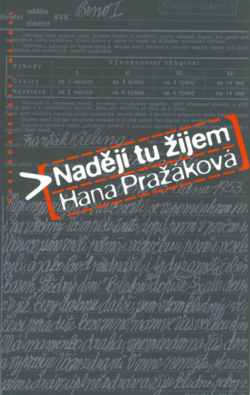 Nadějí tu žijem: [memoárový román]