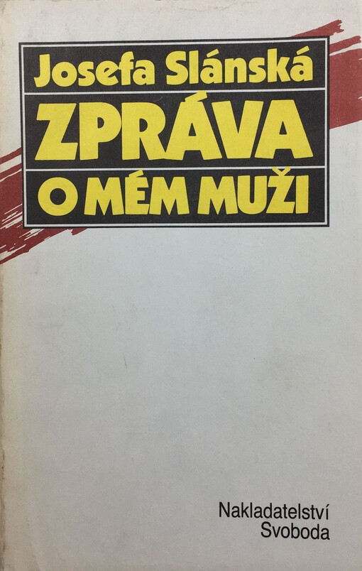 Zpráva o mém muži