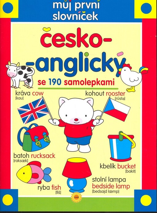 Můj první slovníček česko-anglický : se 190 samolepkami