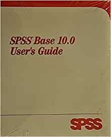 SPSS Base 10.0 : user's guide.