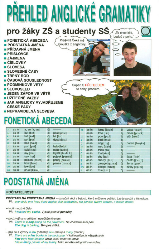 Přehled anglické gramatiky : pro žáky ZŠ a studenty SŠ