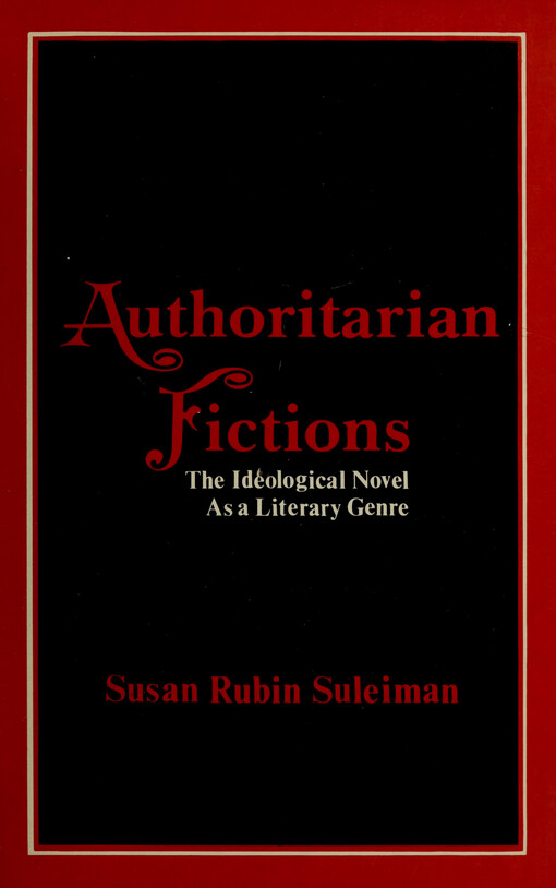 Suleiman: Authoritarian Fictions (Cloth)