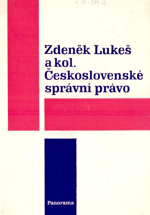 Československé správní právo