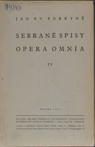 Sebrané spisy =: Opera omnia