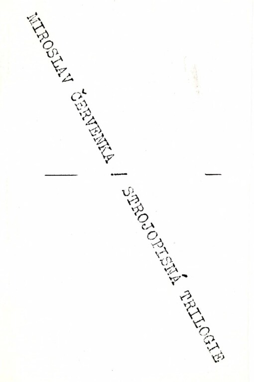 Strojopisná trilogie