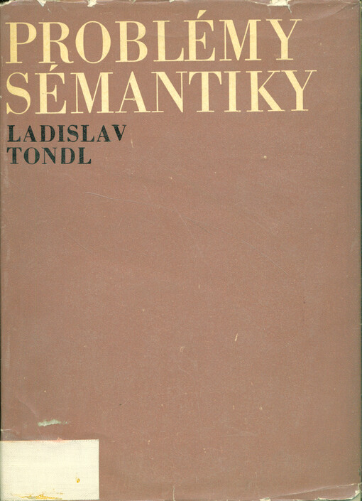 Problémy sémantiky