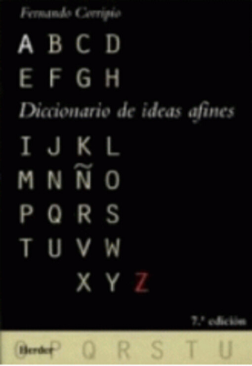 Diccionario de Ideas Afines (Spanish Edition)