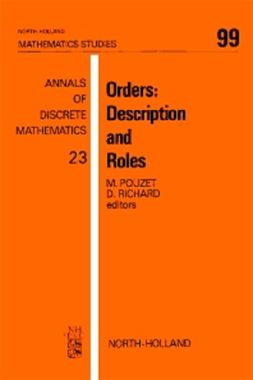 Orders (Mathematics Studies)
