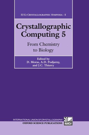 Crystallographic computing. 5, From chemistry to biology