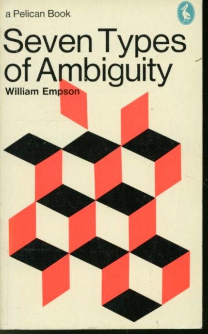 Seven types of ambiguity