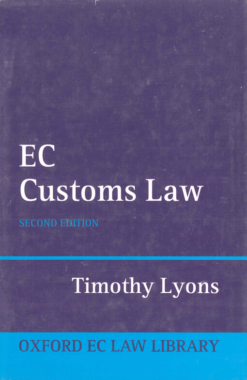 EC customs law