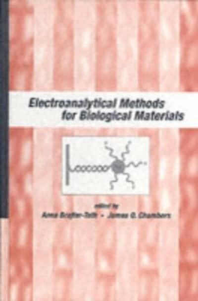 Electroanalytical methods for biological materials