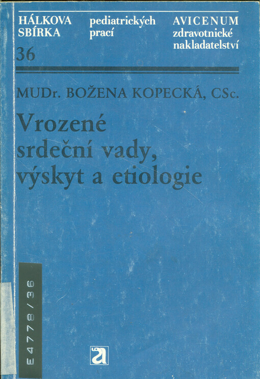 Vrozené srdeční vady, výskyt a etiologie