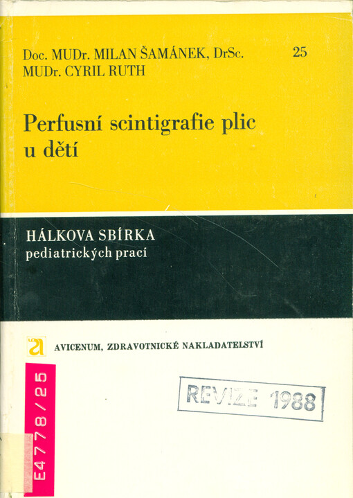 Perfusní scintigrafie plic u dětí