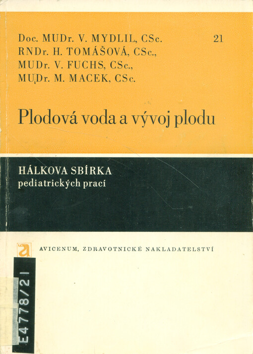 Plodová voda a vývoj plodu 