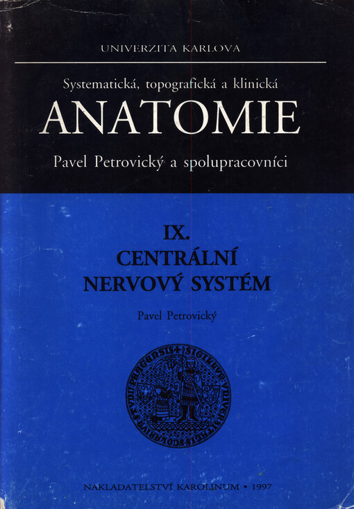Systematická, topografická a klinická anatomie