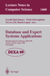 9th Workshop on Database and Expert Systems Applications, Dexa '98
