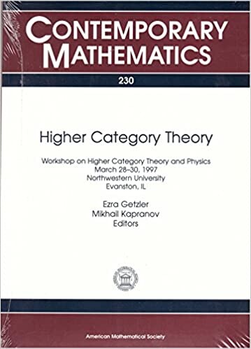Higher Category Theory: Workshop on Higher Category Theory, March 28-30, 1997, Northwestern University, Evanston, Il (Contemporary Mathematics)
