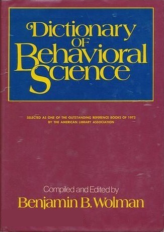 Dictionary of behavioral science