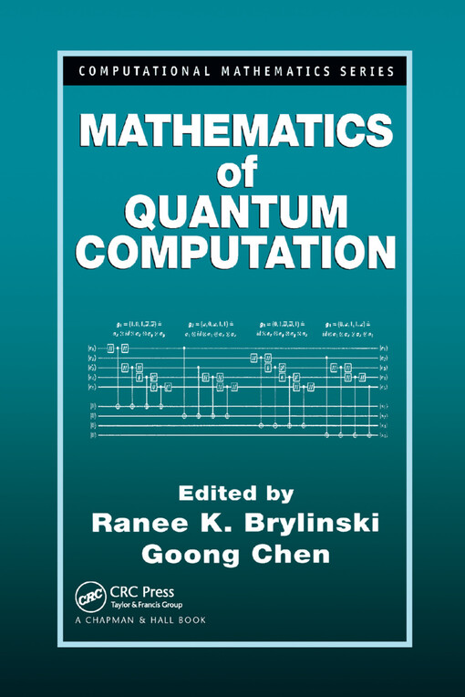 Mathematics of quantum computation