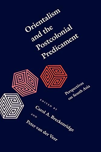 Orientalism and the Postcolonial Predicament: Perspectives on South Asia (New Cultural Studies)