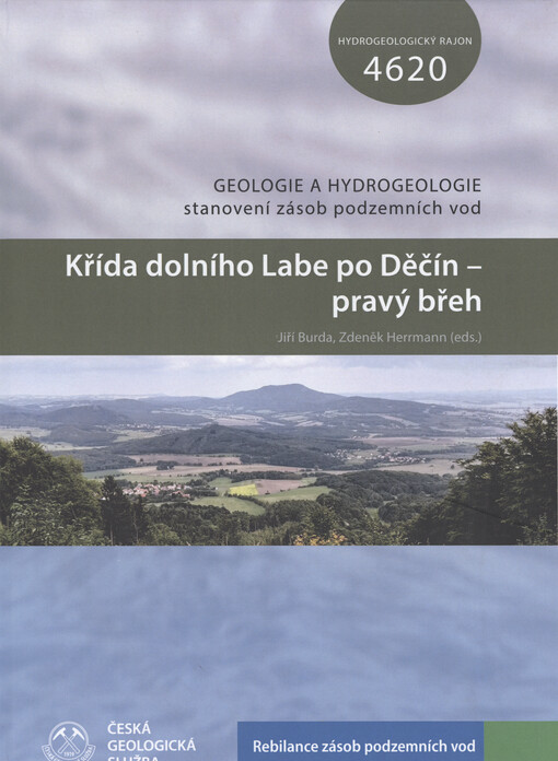 Křída dolního Labe po Děčín - pravý břeh : hydrogeologický rajon 4620