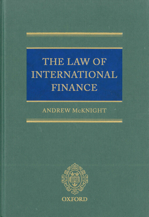 The law of international finance