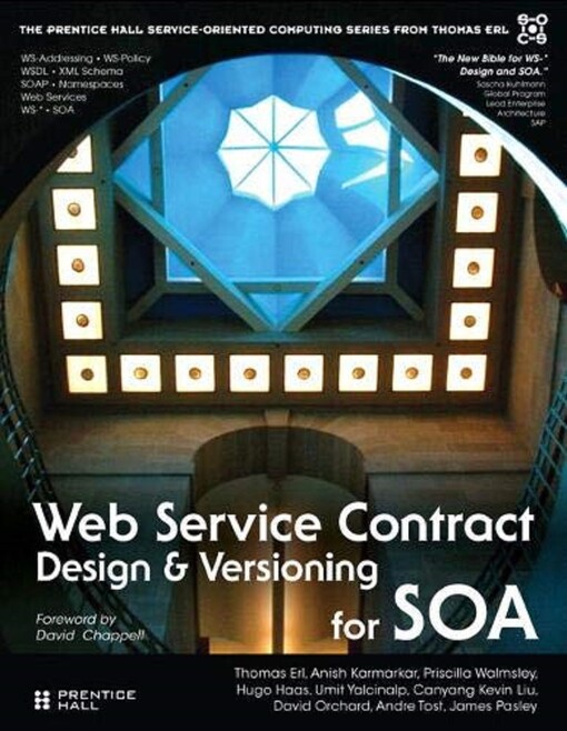 Web service contract design and versioning for SOA