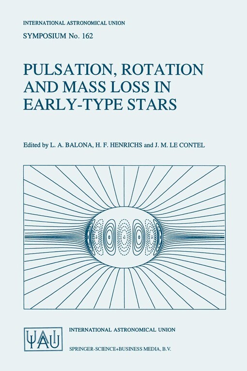 Pulsation, Rotation and Mass Loss in Early-Type Stars (International Astronomical Union Symposia)