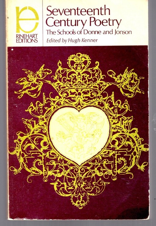 Seventeenth century poetry : the schools of Donne and Jonson