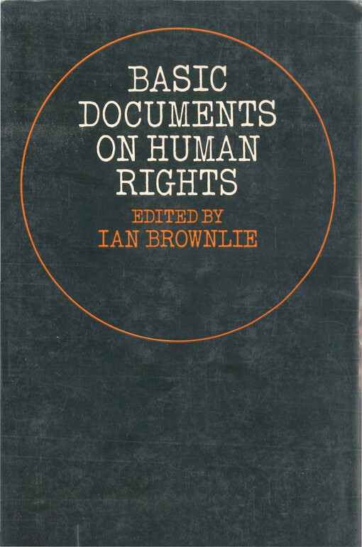 Basic documents on human rights