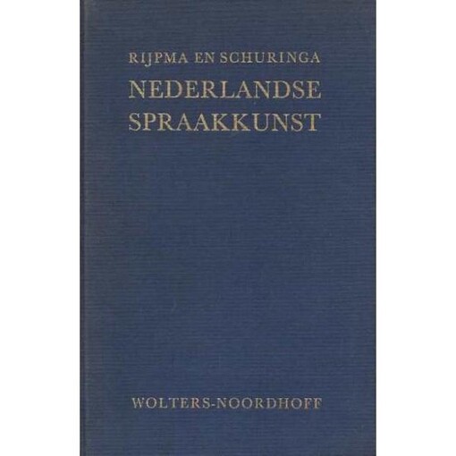 Nederlandse spraakkunst