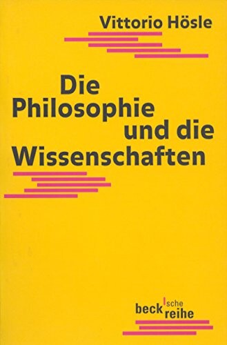 Die Philosophie und die Wissenschaften.