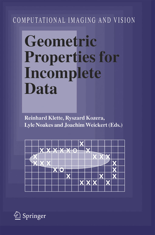 Geometric properties for incomplete data