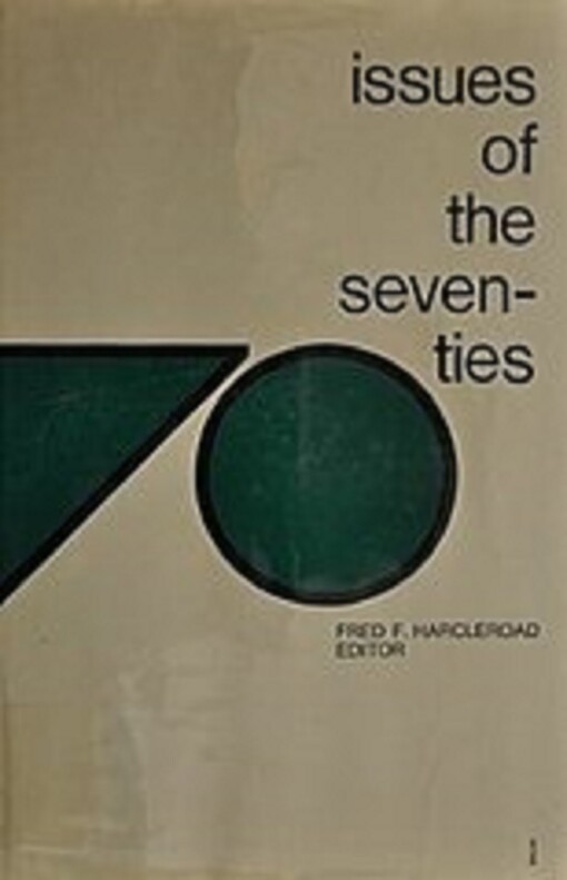 Issues of the seventies