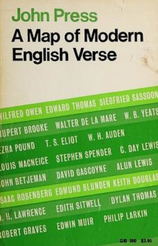 A Map of Modern English Verse