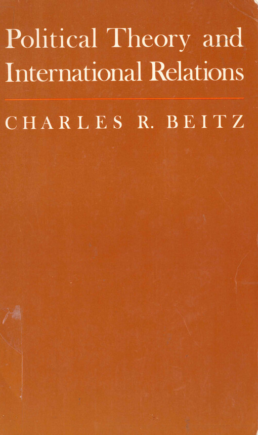 Political theory and international relations