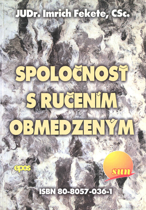 Spoločnosť s ručením obmezeným : (právne a daňové aspekty)