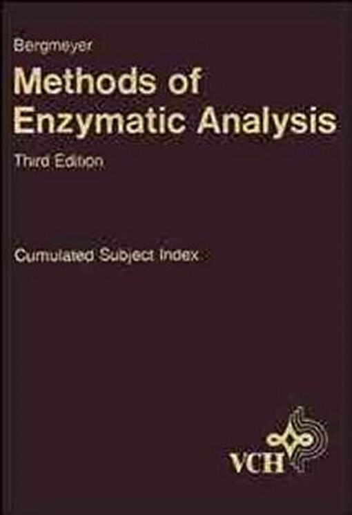 Methods of Enzymatic Analysis, Methods of Enzymatic Analysis: Volume 9: Proteins and Peptides (Bergmeyer Methods of Enzymatic Analysis)