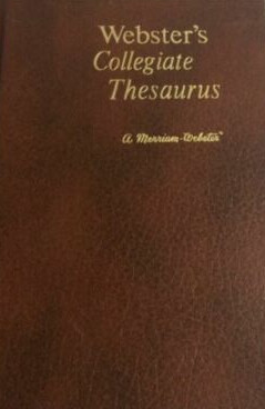Websters Collegiate Thesaurus