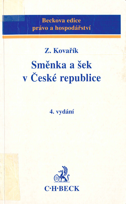 Směnka a šek v České republice