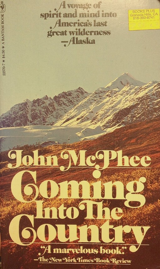 Coming into the country