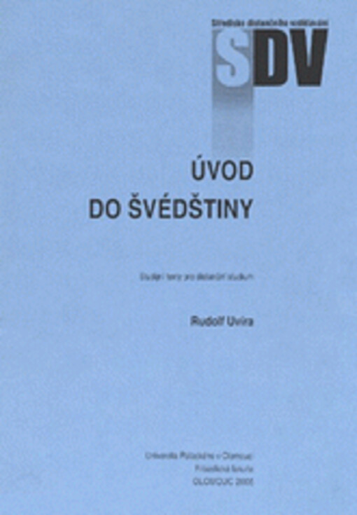 Úvod do švédštiny