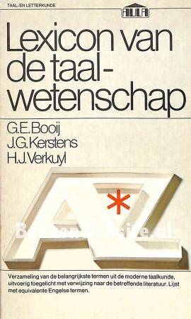 Lexicon van de taalwetenschap (Aula-boeken ; 549) (Dutch Edition)
